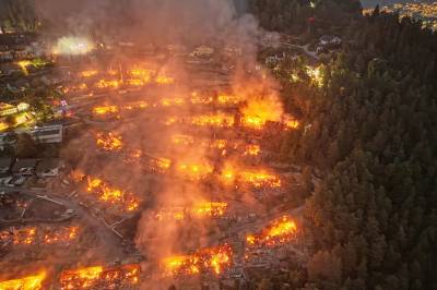 Så raskt spredte brannen i Krokstadelva seg