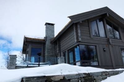 Luksushytte på Geilo selges med saftig «påskerabatt»