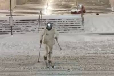 Nordmann i vinterstormen:– Alt kan skje