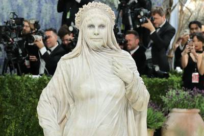 Heidi Klum: «den levende skulpturen»
