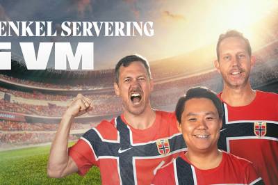 Enkel Servering i VM før Norge - Brasil