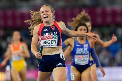 EM-gull til Norge i mixedstafett