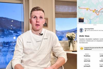 OL-håpets elleville trening - «klatret» Mount Everest 54 ganger på ett år