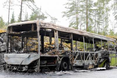 Politiet om bussbrannen: Vet hvor siktede skaffet bensinen