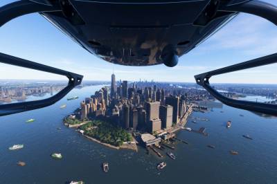 Manhattan og mer til får en glow-up i Microsoft Flight Simulator