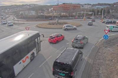 Bil har stopp i Tromsøysundtunnelen