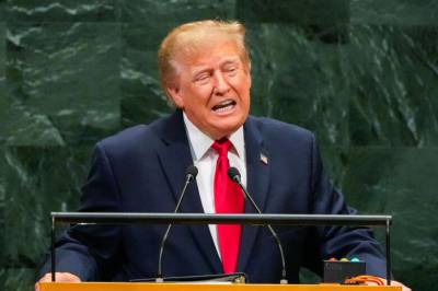 Ekspert merket seg én detalj før Trump gikk på talerstolen