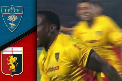 Se høydepunktene fra Lecce - Genoa