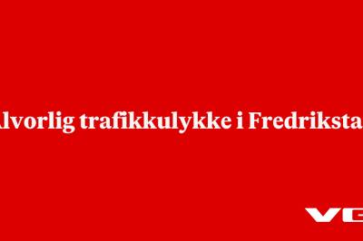Alvorlig trafikkulykke i Fredrikstad