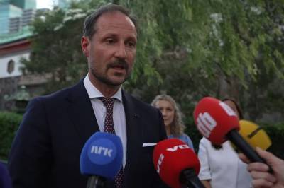 Kronprins Haakon: – Viktig å komme hjem og være sammen med Mette