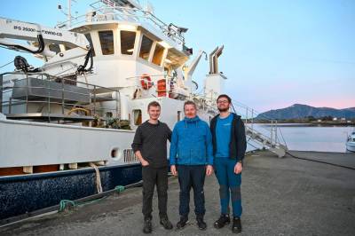– Mange år siden en så stor fiskebåt har kommet til Hustadvika
