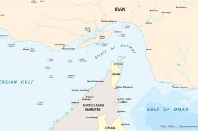Iran stenger delvis Hormuzstredet mens atomforhandlingene med USA begynner