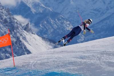 Stort drama: Lindsey Vonn falt stygt i OL