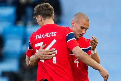 Falchener og Bjørtuft fikk sin landslagsdebut