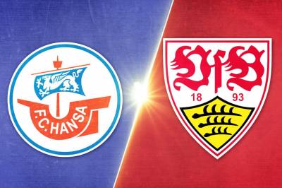 Se Hansa Rostock - Stuttgart på 25 minutter