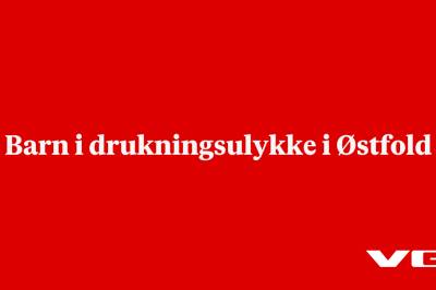 Barn i drukningsulykke i Østfold