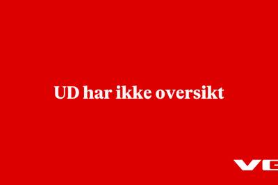 UD har ikke oversikt