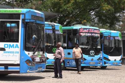 Ein stillegåande bussrevolusjon i afrikanske storbyar