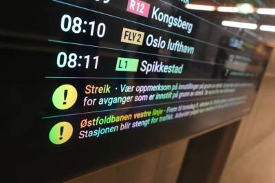 Ingen løsning i togstreiken: Mandag innstilles 182 avganger