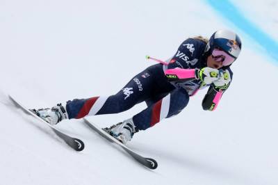 Vonn mot pallplass i Val d'Isère – de norske et stykke bak