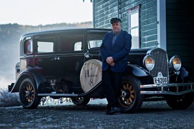 – Litt bedre å kjøre enn hest og kjerre