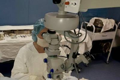 Nektes jobb som øyelege