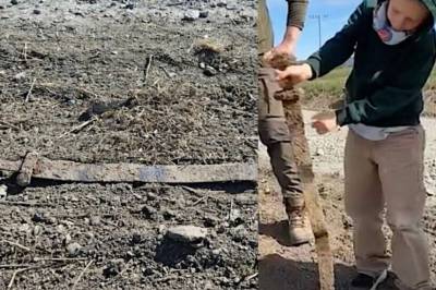 Gammelt sverd funnet av seksåring i Norge