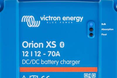 Victron med ideell DC-DC lader for båt