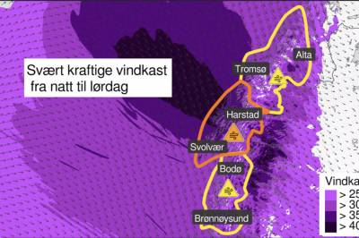 Kraftig storm på vei: – Kan bli orkan