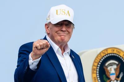 Trump skal ha blitt smuglet ut av Air Force One