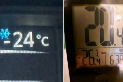 Bikkjekald søndag – se hva leserne melder om