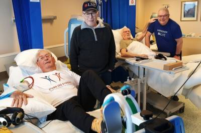 De får dialyse mens de sykler