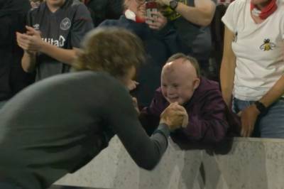 Rørende øyeblikk: Frank gjenforent med Woody