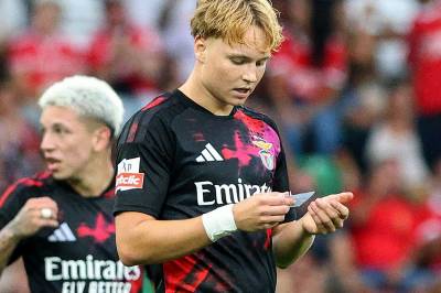 Benfica-treneren om Schjelderup: – Lykkelig som en fisk i vannet