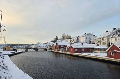 Snødryss i Kragerø – slik ser det ut for resten av uka