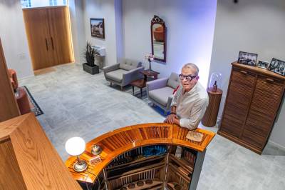 Han renoverte ikonisk sentrumsbygg