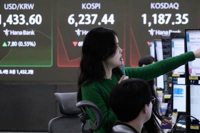 Asia-børsene styrer mot beste februar noensinne