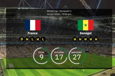 Frankrike mot Senegal: lagoppstillinger, statistikk og forhåndsomtale