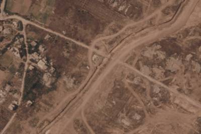 Israel bygger barriere inne i Gaza