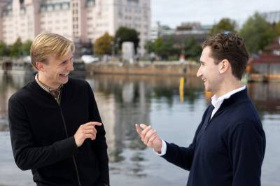Andreas (26) og Alexander (26) solgte badstuselskap for over tre mill.