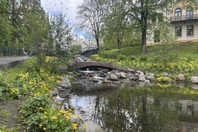 Her brukes styrtregnet til å skape trivsel i byen
