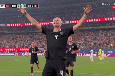 Haaland herjet da Norge gikk videre i VM