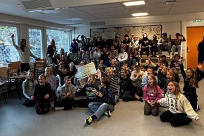 Tre klasser gikk til topps i Beintøft i Birkenes!
