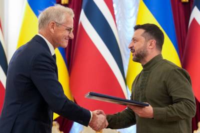 Norge og Ukraina har signert avtale