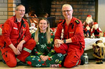 På vakt i jula: – Vi redder liv