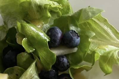 Kylling i fløtesaus med ovnsbakte poteter