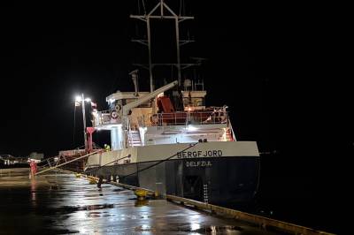Tre store skip kolliderte ved Ålesund