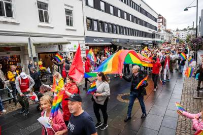 Budskapet fra Skeive Sørlandsdager er at det handler om kjærlighet. Er det tilfelle?
