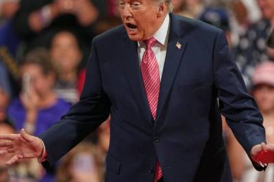 Trump i Kansas: Avbrutt på direkten
