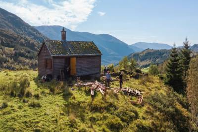 Her kjem turlaget si første hytte: – Overkommeleg for dei aller fleste